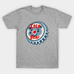 Vintage Cola Bear Cola Bottlecap T-Shirt